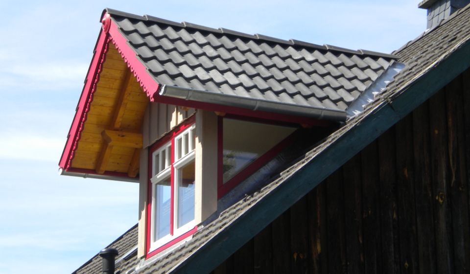 Foto zeigt eine Dachgaube